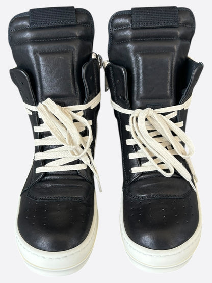 Rick Owens Black & White Women's Geobaskets