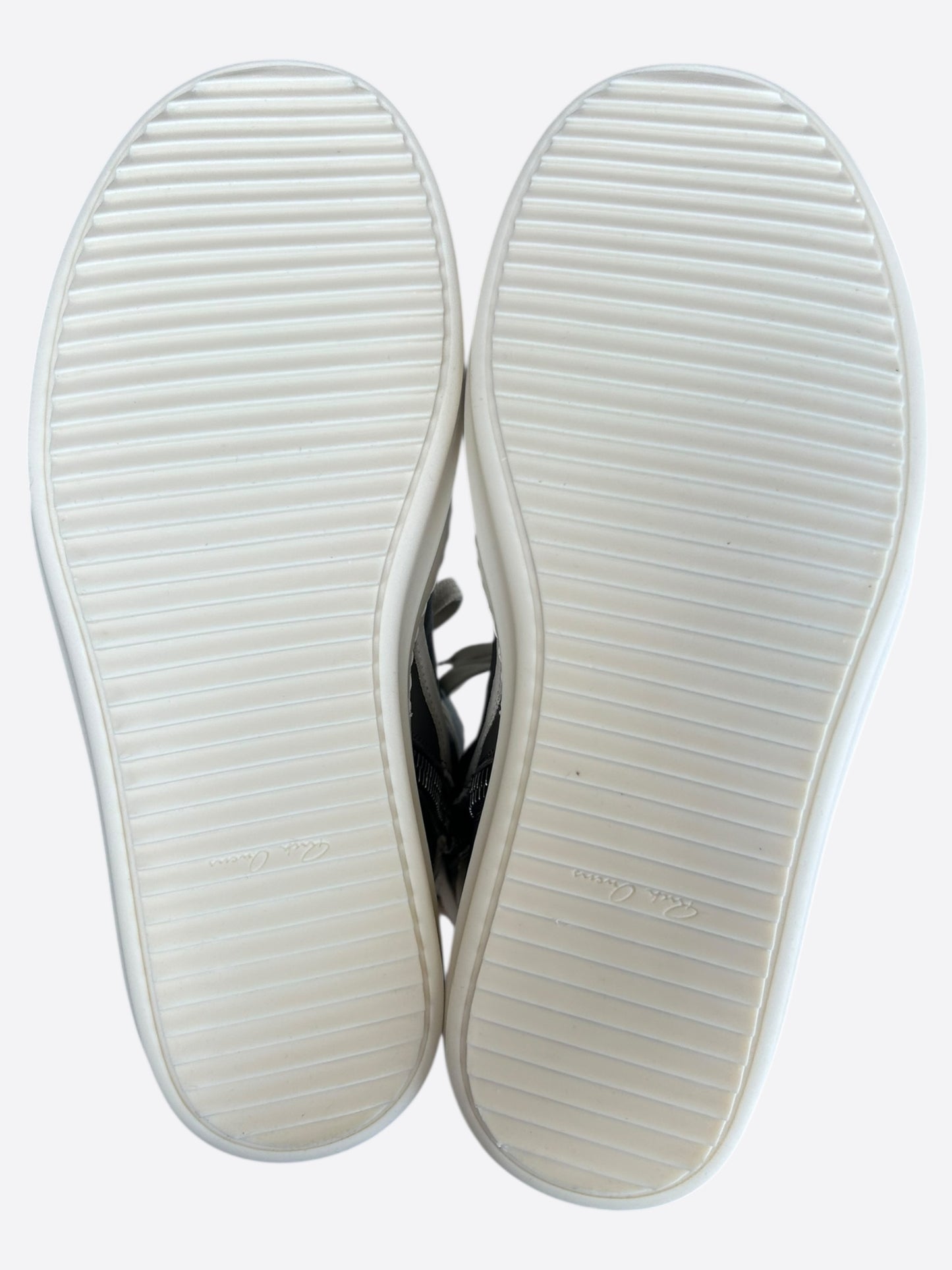 Rick Owens Grey & White Geobaskets