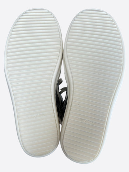 Rick Owens Grey & White Geobaskets