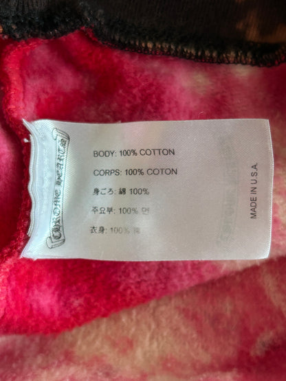 Chrome Hearts CVTVLIST Multicolor Tie-Dye Horseshoe Logo Hoodie