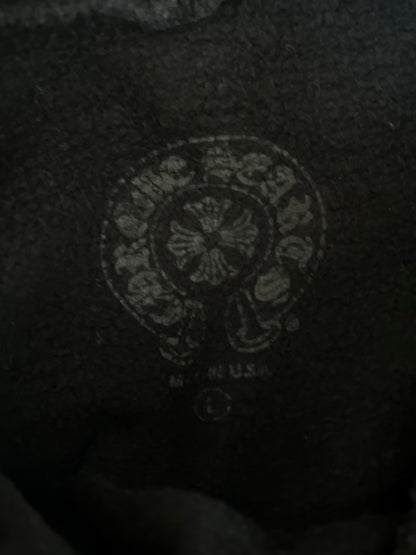 Chrome Hearts Deadly Doll Black & White Logo Hoodie