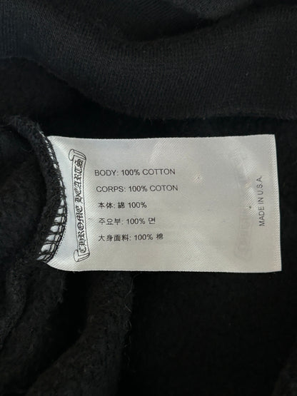 Chrome Hearts Deadly Doll Black & White Logo Hoodie