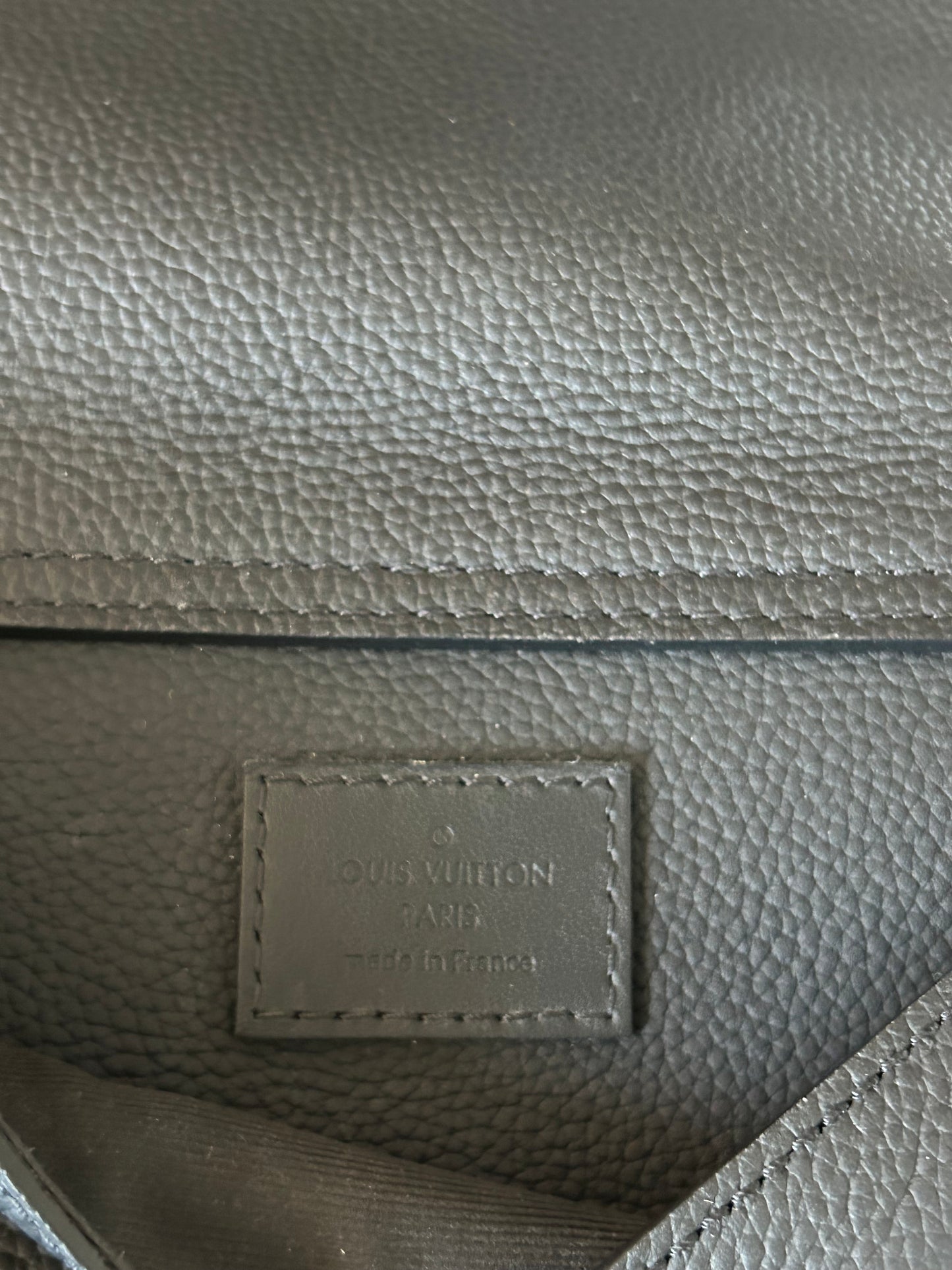 Louis Vuitton Black Takeoff Sling Bag