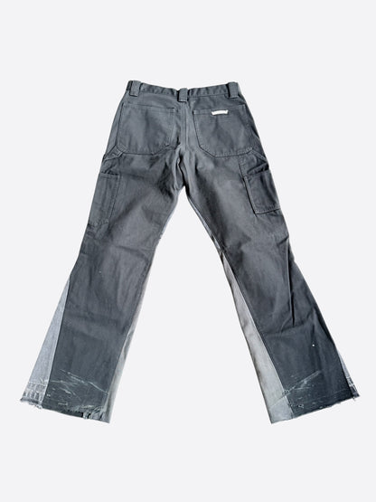 Chrome Hearts Black Flared Carpenter Pants