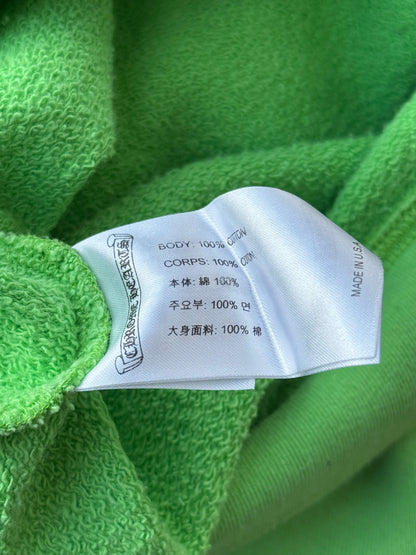 Chrome Hearts Green Sex Records Logo Hoodie