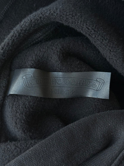 Chrome Hearts Black Triple Cross Patch Paper Jam Hoodie