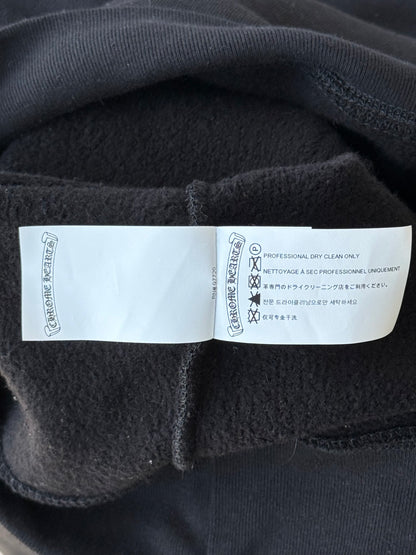 Chrome Hearts Black Triple Cross Patch Paper Jam Hoodie