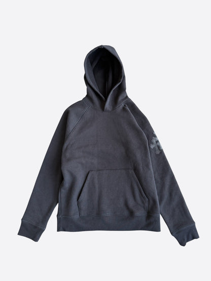 Chrome Hearts Black Triple Cross Patch Paper Jam Hoodie