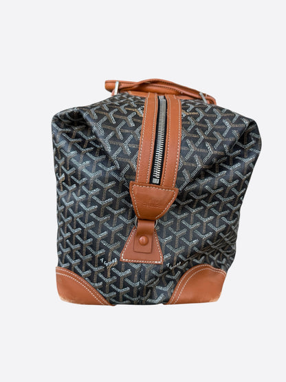 Goyard Black & Brown Boeing 55 Duffel Bag