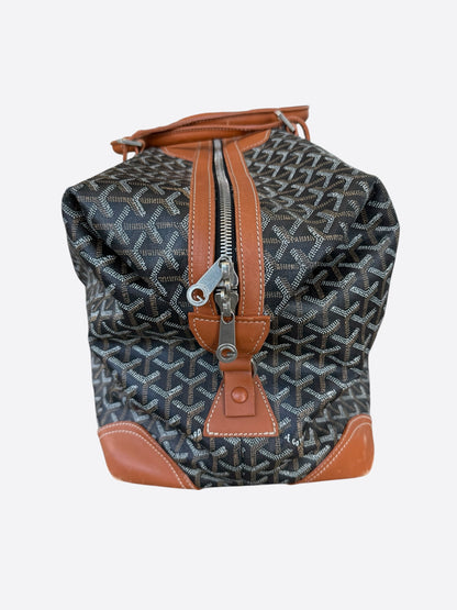 Goyard Black & Brown Boeing 55 Duffel Bag