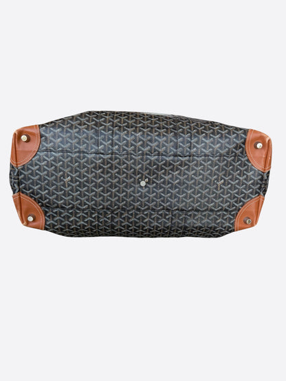 Goyard Black & Brown Boeing 55 Duffel Bag