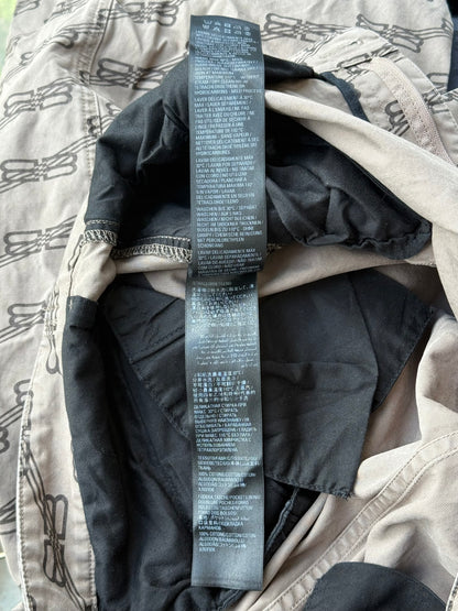 Balenciaga Beige BB Monogram Convertible Cargo Pants