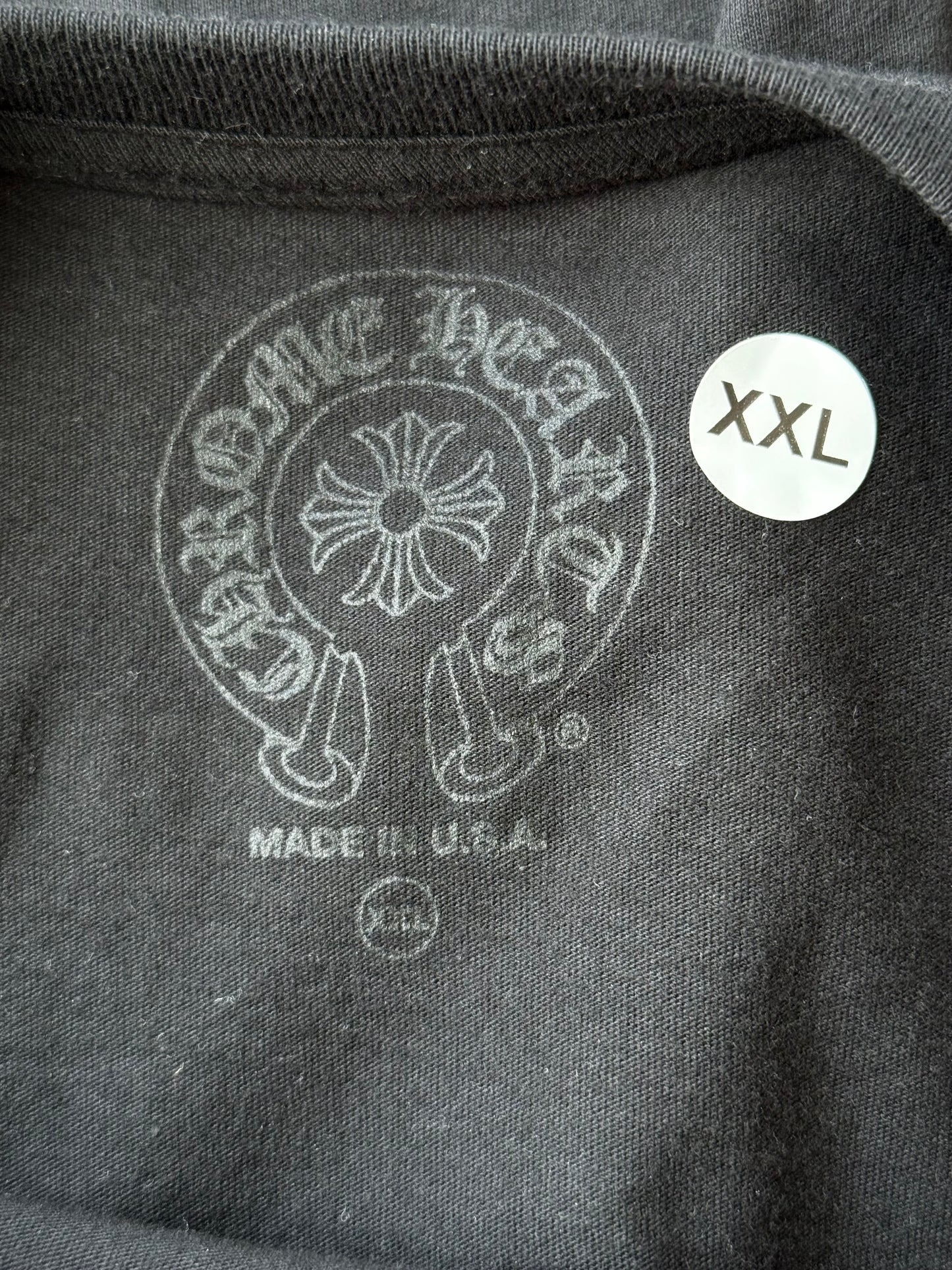 Chrome Hearts Black Miami Exclusive Cross Logo Longsleeve T-Shirt