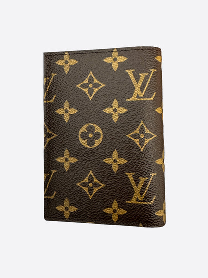 Louis Vuitton Brown Monogram Passport Cover
