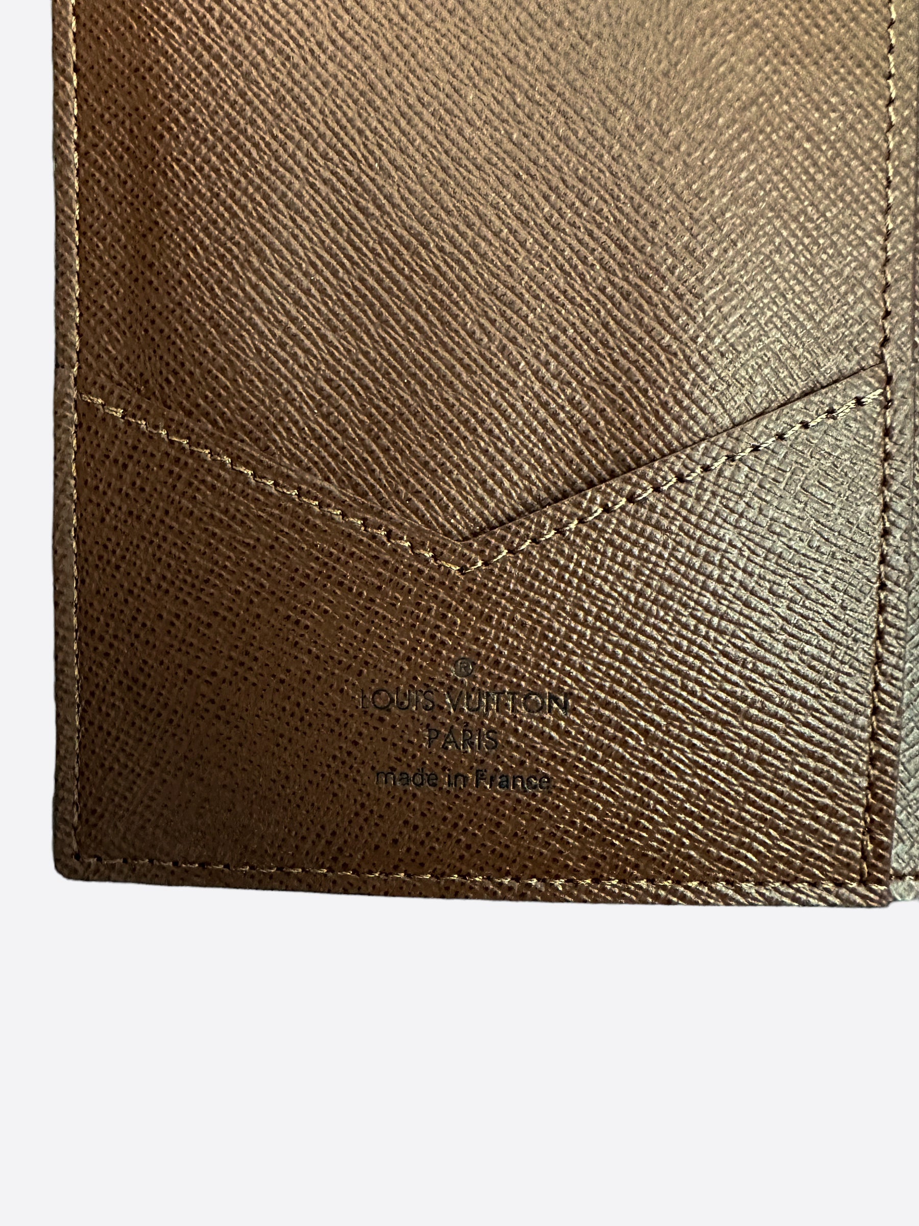 Sell Louis Vuitton Damier Ebene Passport Holder - Brown