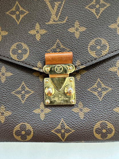 Louis Vuitton Brown Monogram Pochette Metis