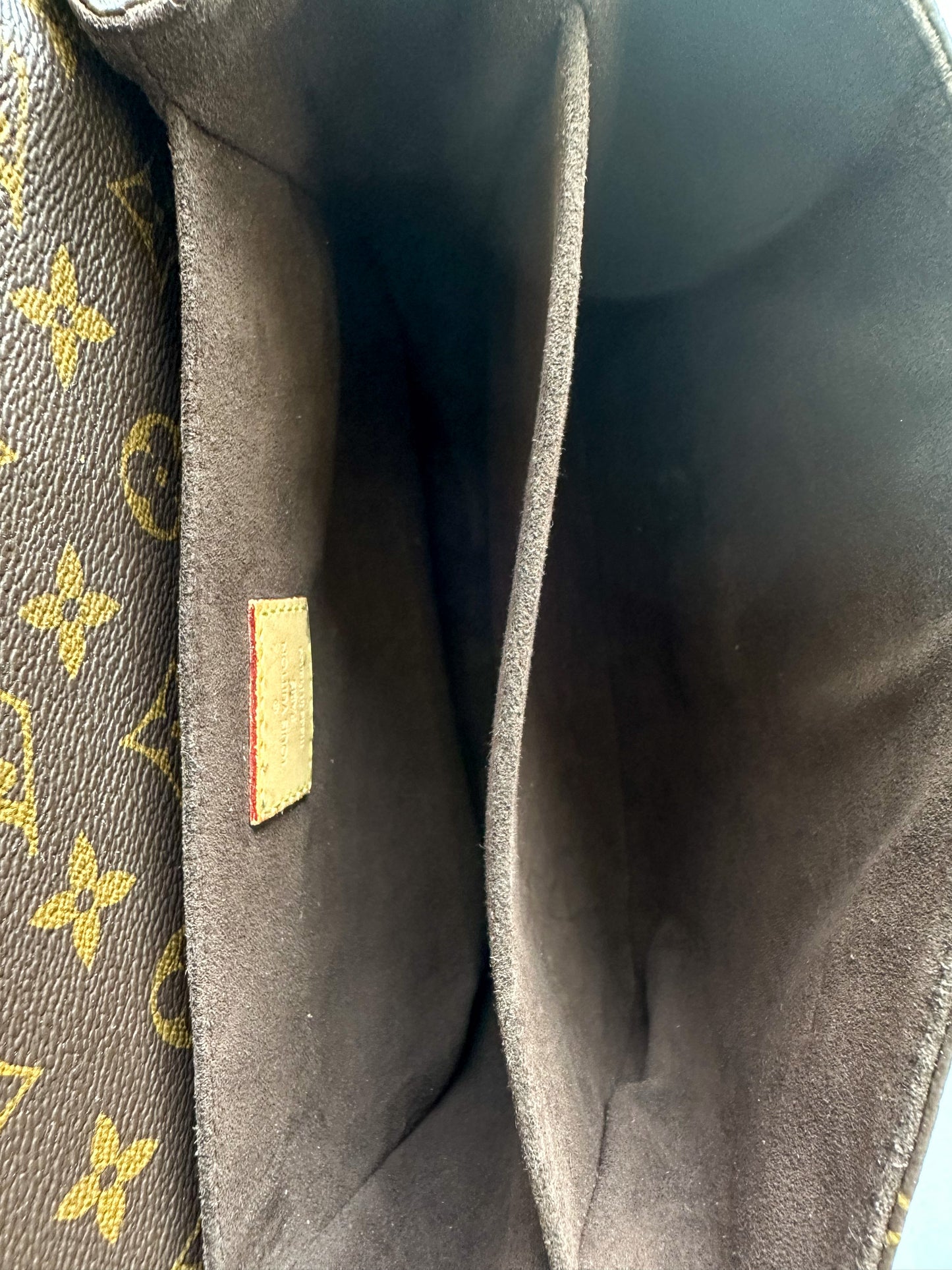 Louis Vuitton Brown Monogram Pochette Metis