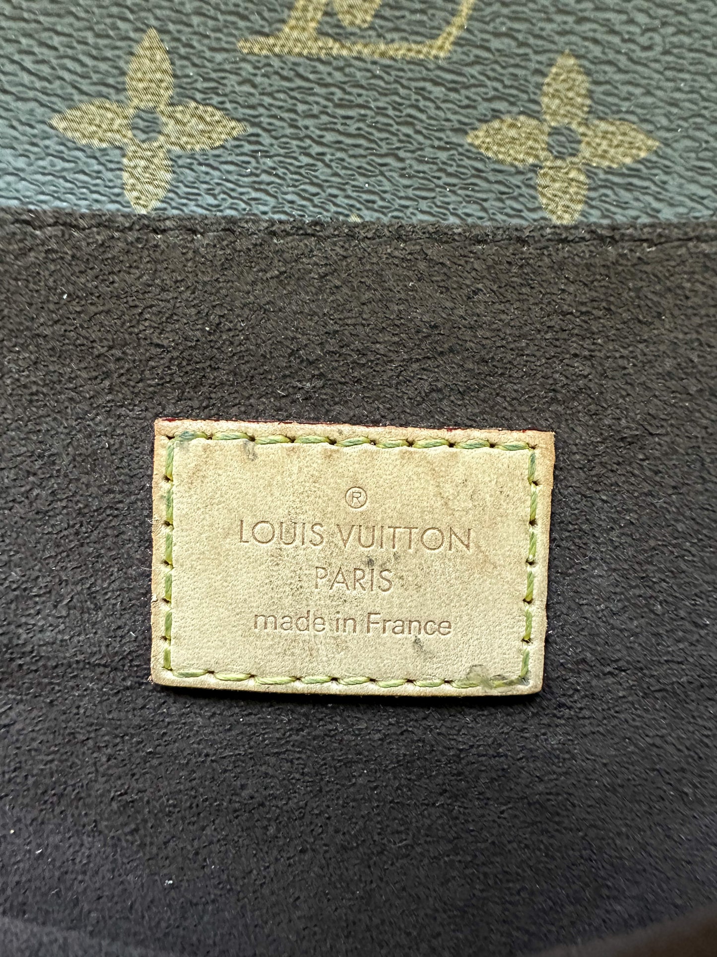 Louis Vuitton Brown Monogram Pochette Metis