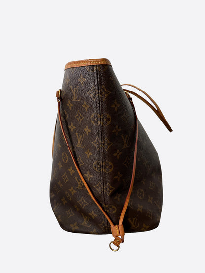 Louis Vuitton Brown Monogram Neverfull GM