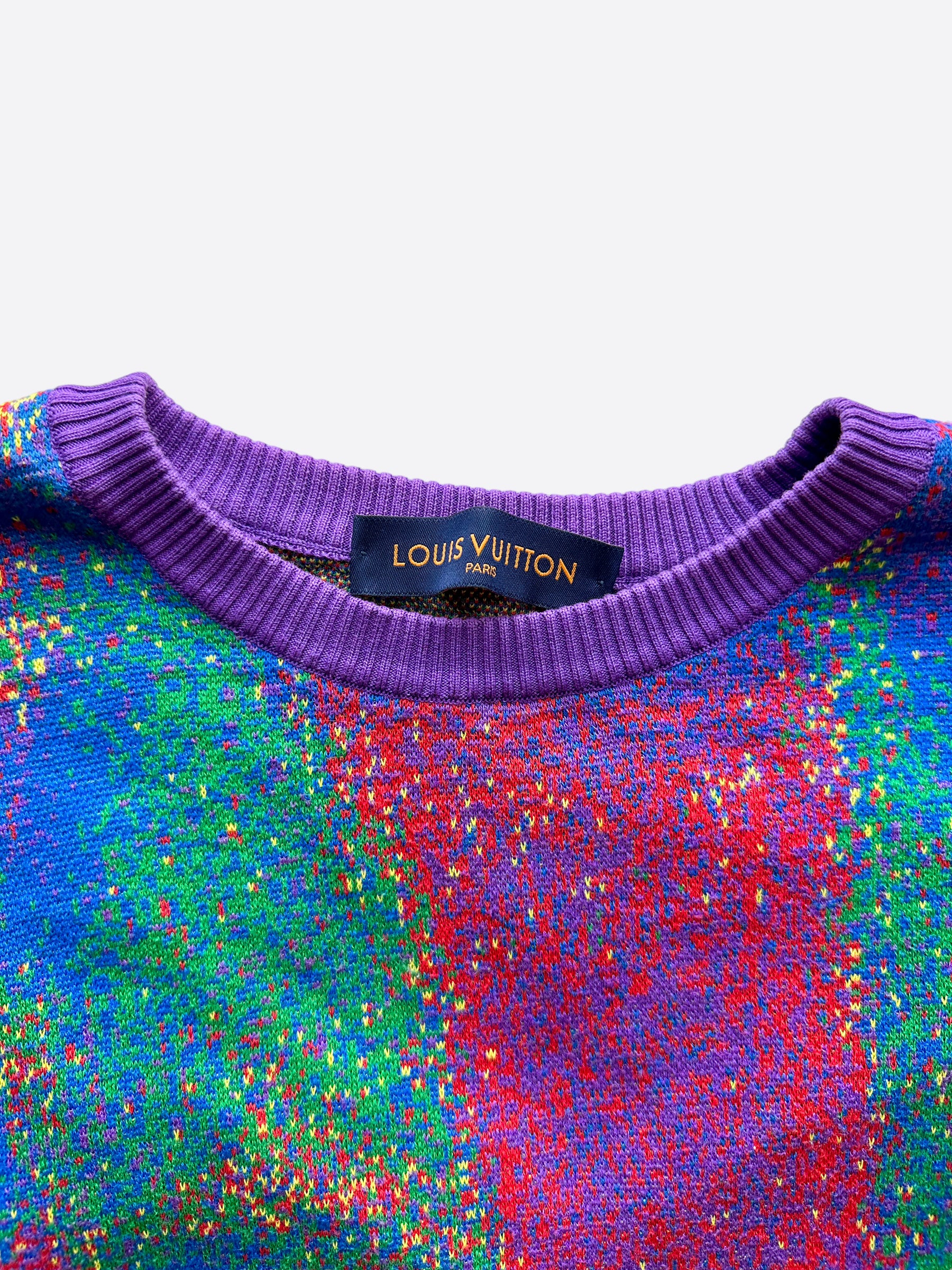 Louis Vuitton Rainbow Print Sweatshirt