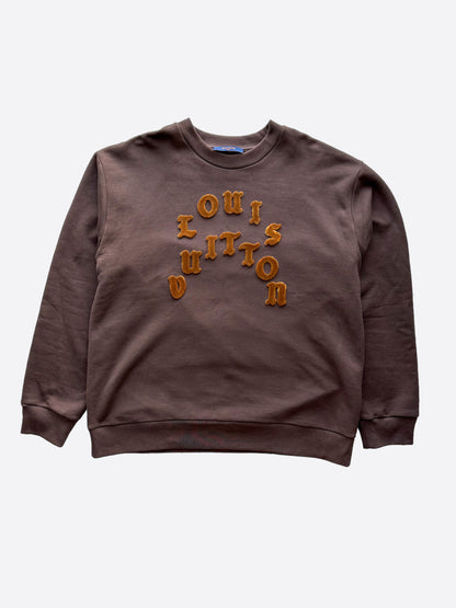 Louis Vuitton Brown Tuffetage Sweater