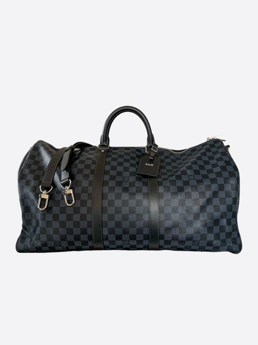 Louis Vuitton Damier Cobalt Keepall 55