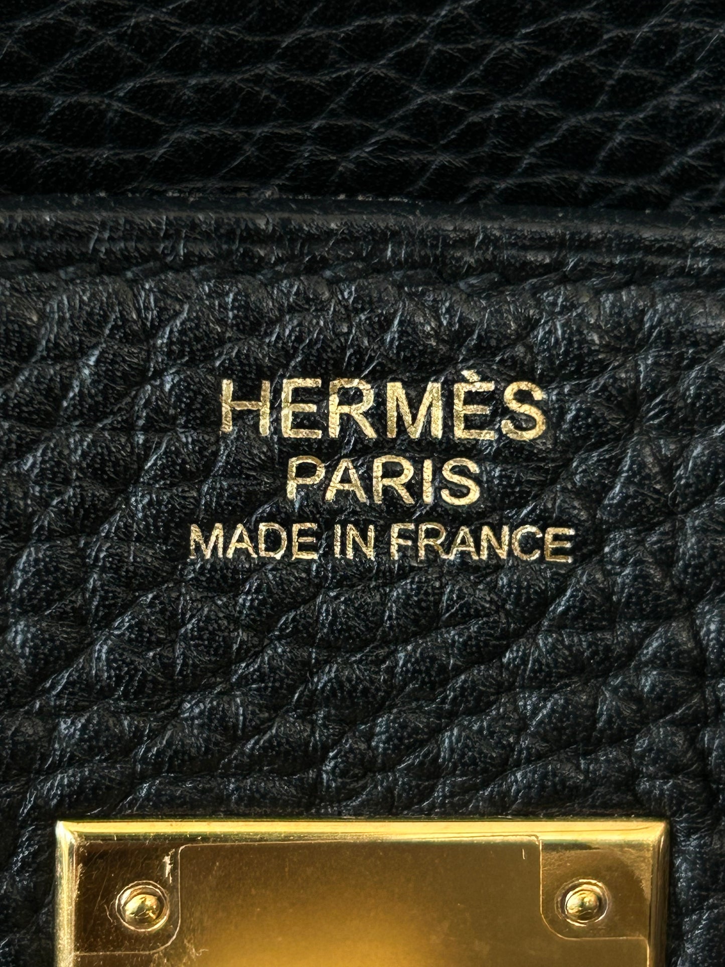 Hermes Black Togo Birkin 30