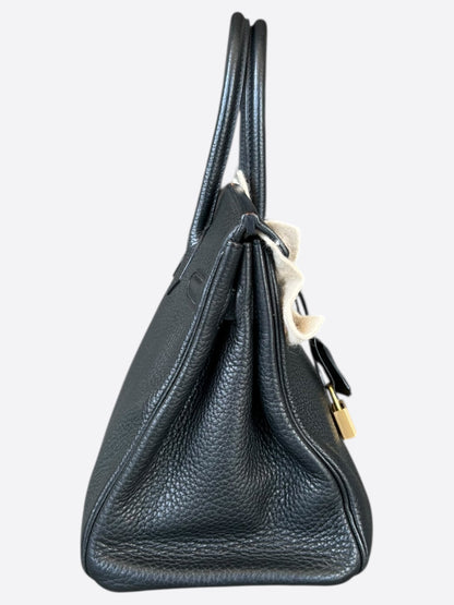 Hermes Black Togo Birkin 30
