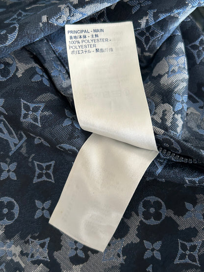 Louis Vuitton Blue Tapestry Monogram Windbreaker