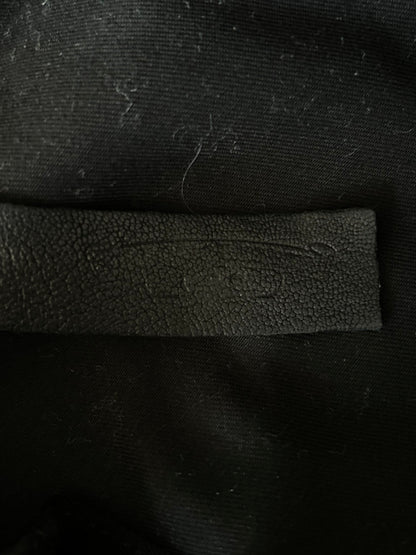 Chrome Hearts Black & Cheetah Cross Patch Work Dog Jacket