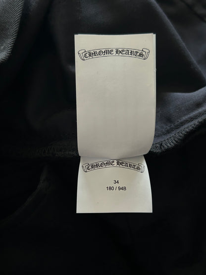 Chrome Hearts Black Camouflage Cross Patch Chino Pants