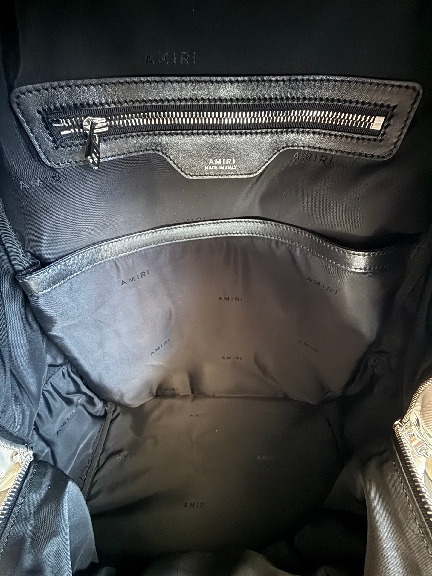 Amiri Wes Lang White & Sketch Graphic Backpack
