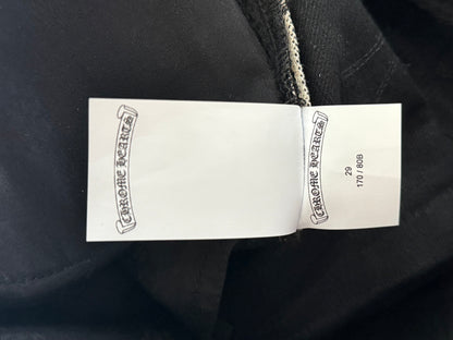Chrome Hearts Black Cross Patch Jeans