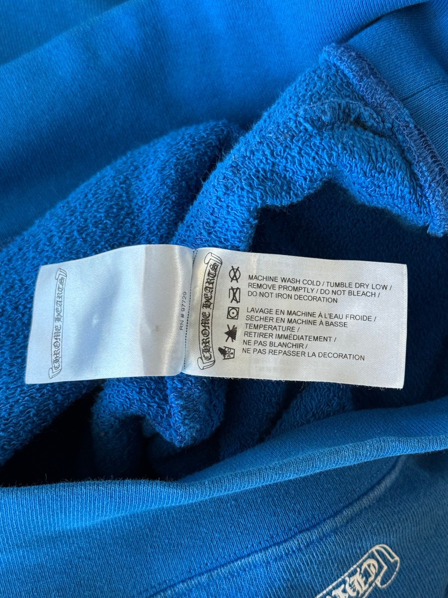 Chrome Hearts Matty Boy Blue Space Hoodie