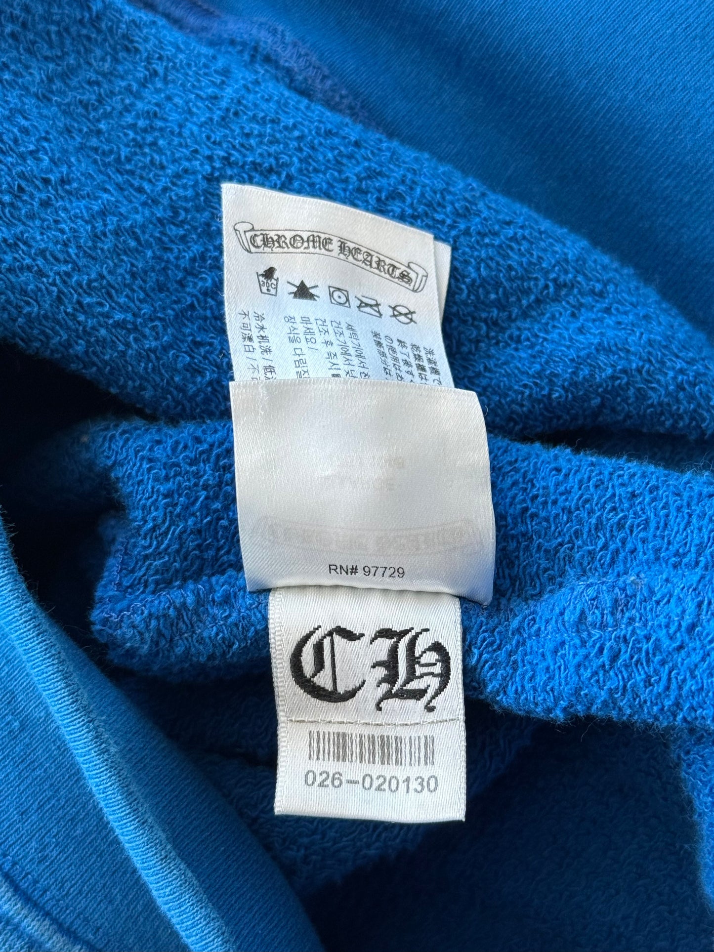 Chrome Hearts Matty Boy Blue Space Hoodie