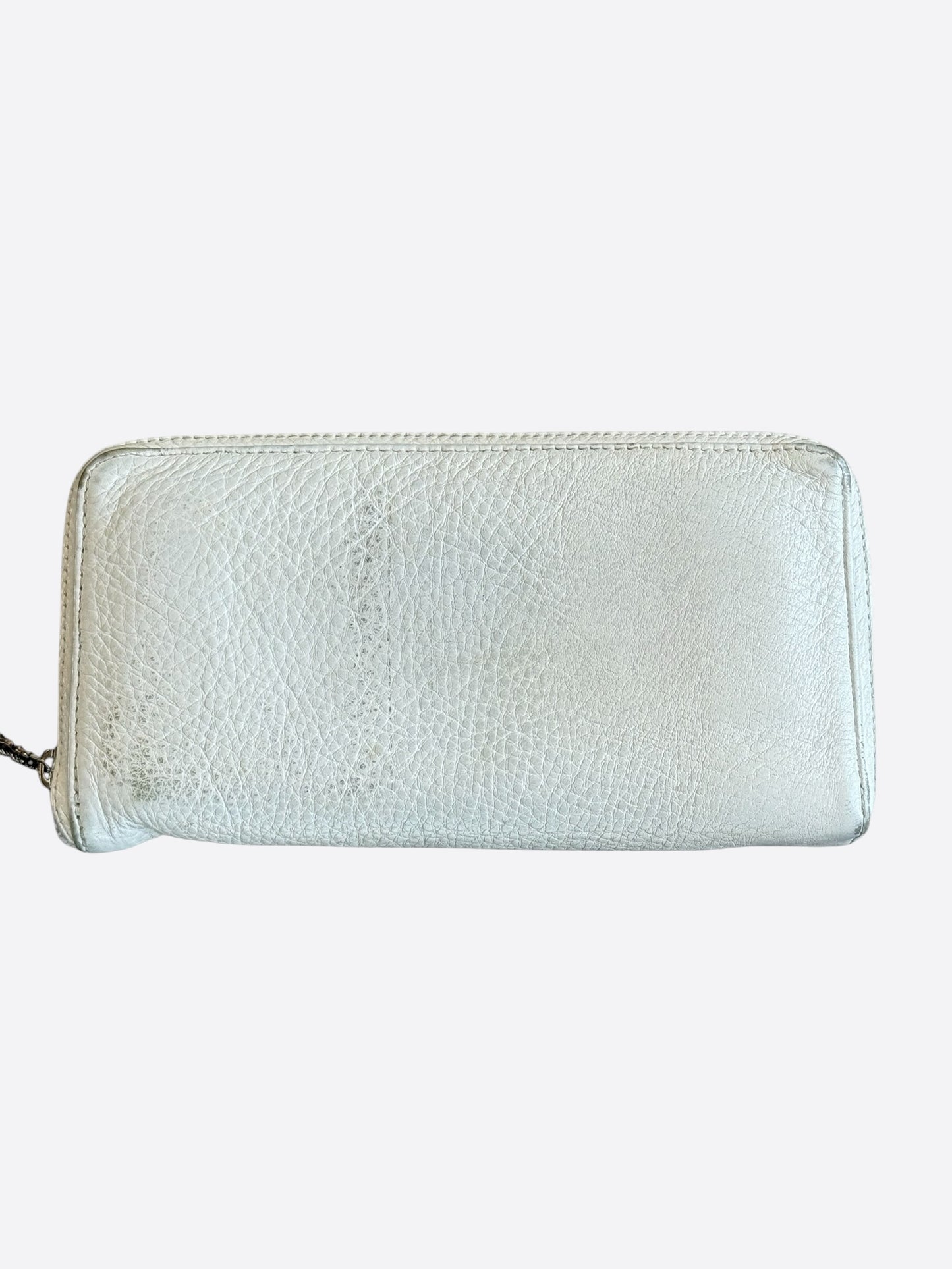 Chrome Hearts White Triple Cross Patch Wallet