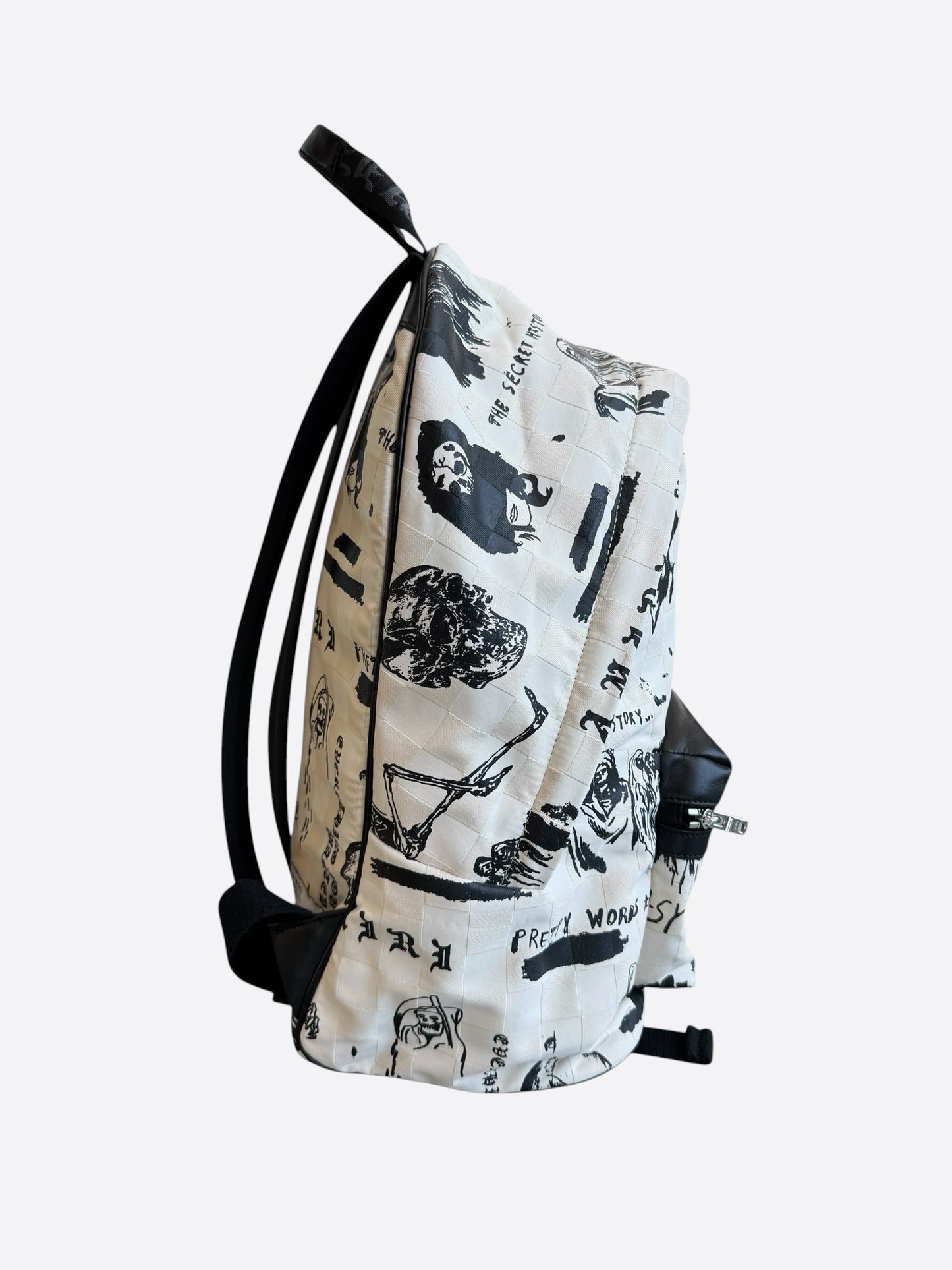 Amiri Wes Lang White & Sketch Graphic Backpack