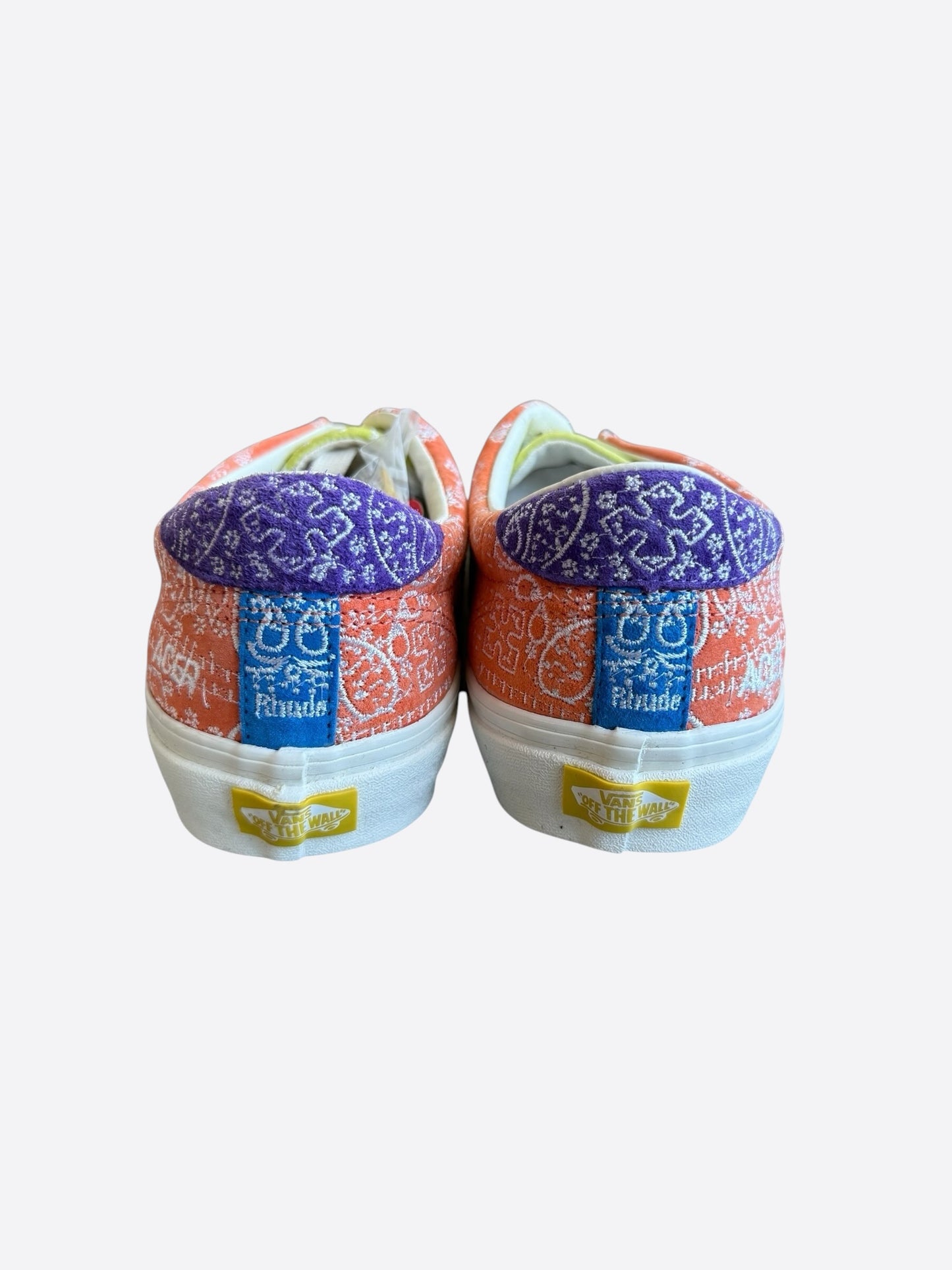 Rhude Vans Multicolor Bandana Acer Sneakers