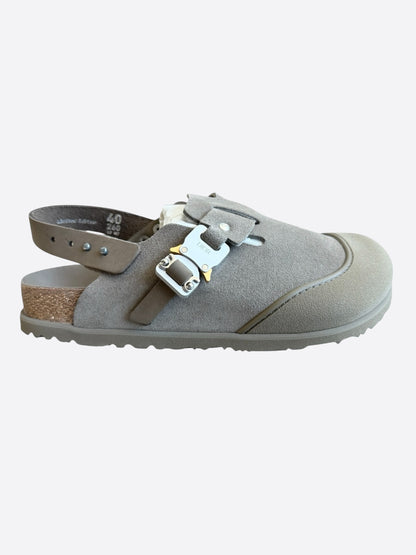 Dior Grey Tokio Mule Birkenstocks