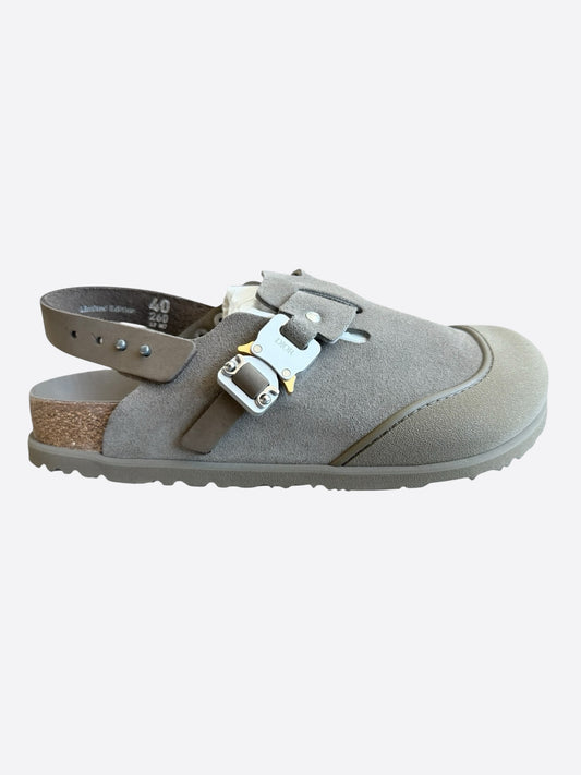 Dior Grey Tokio Mule Birkenstocks