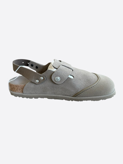 Dior Grey Tokio Mule Birkenstocks