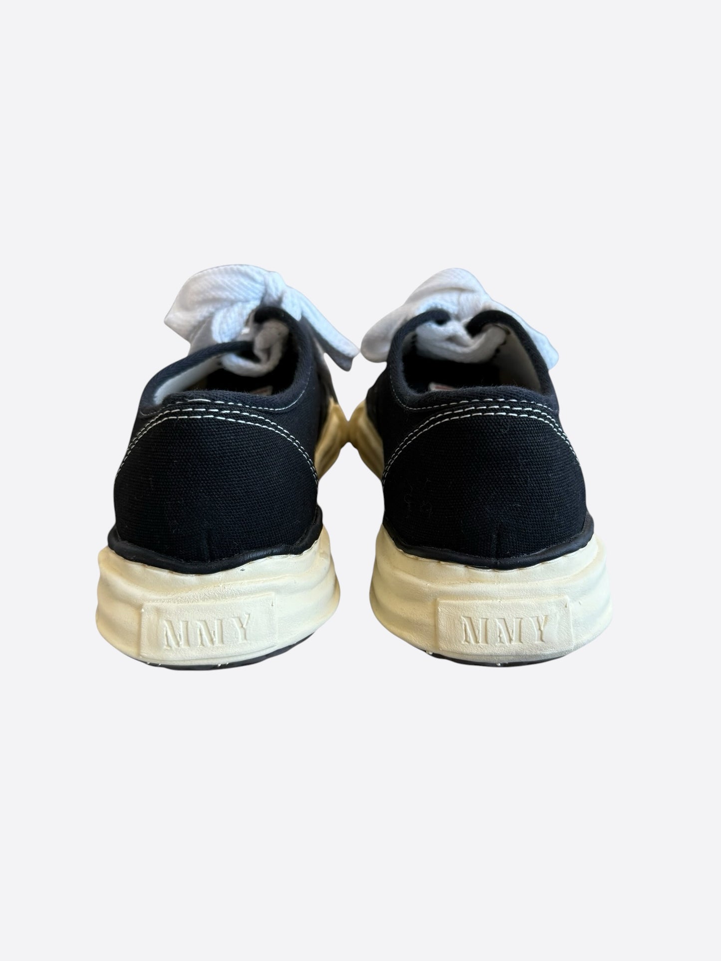Maison Mihara Black & White Yasuhiro Baker Vintage Sneakers