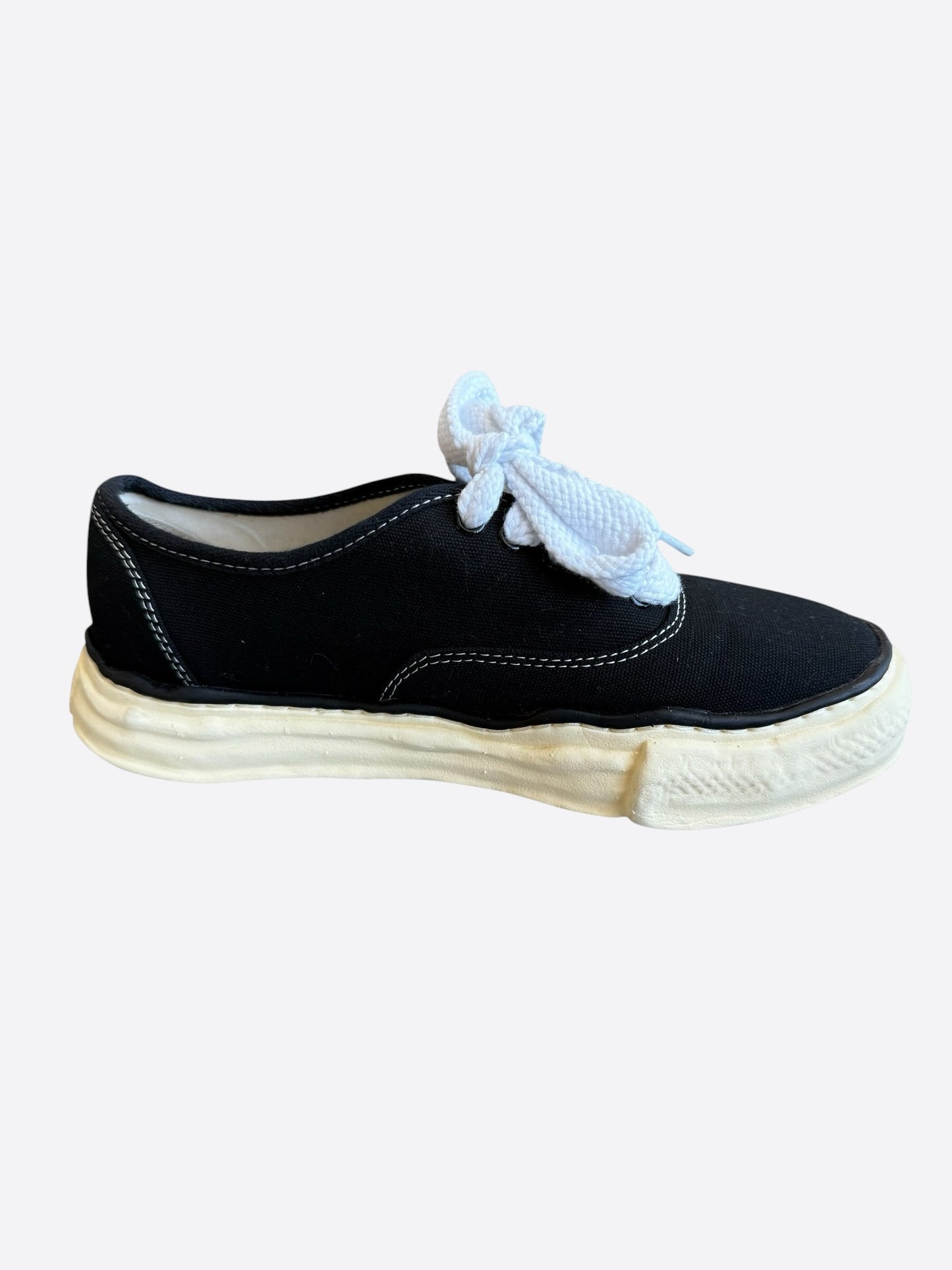 Maison Mihara Black & White Yasuhiro Baker Vintage Sneakers
