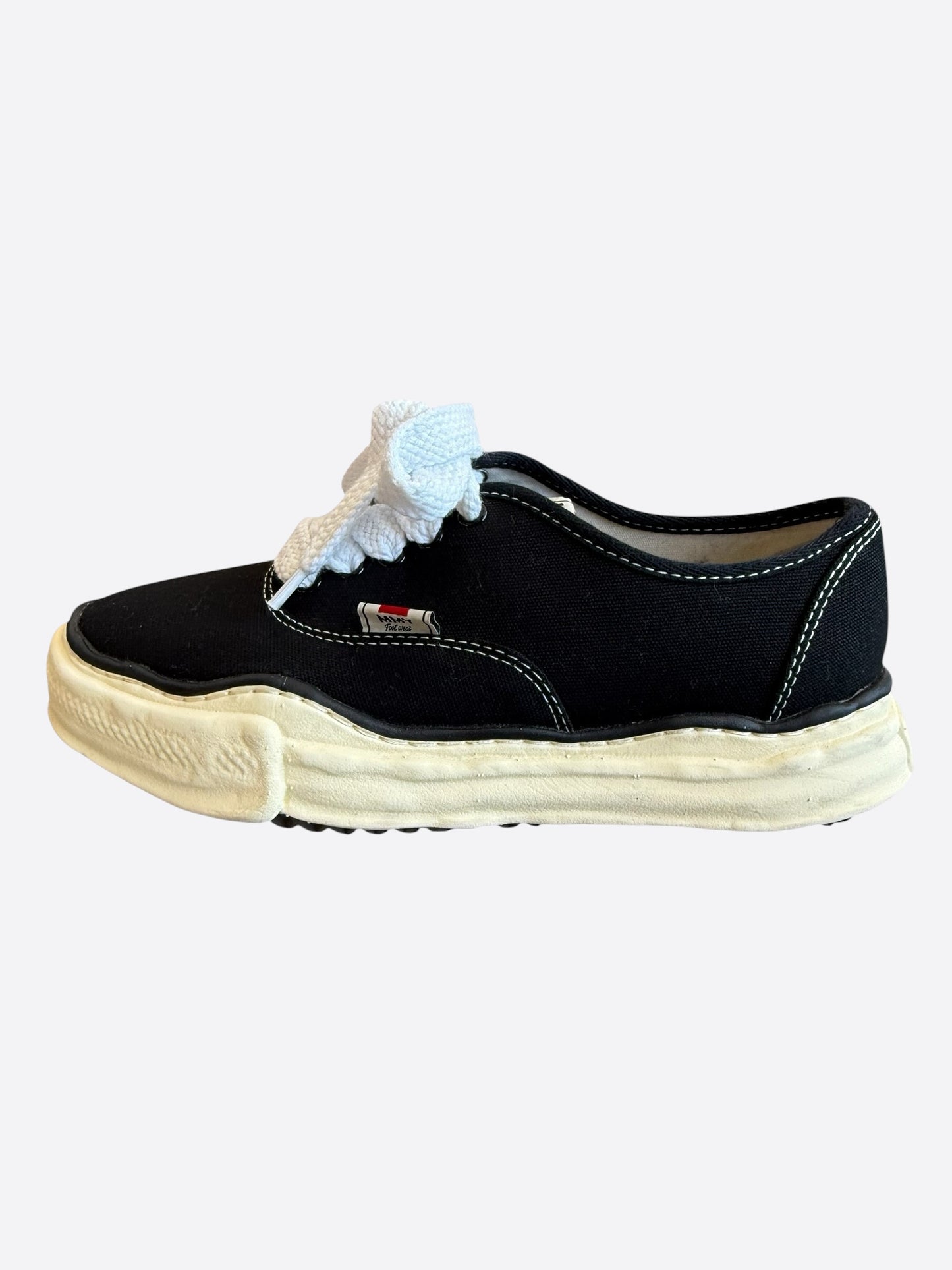 Maison Mihara Black & White Yasuhiro Baker Vintage Sneakers