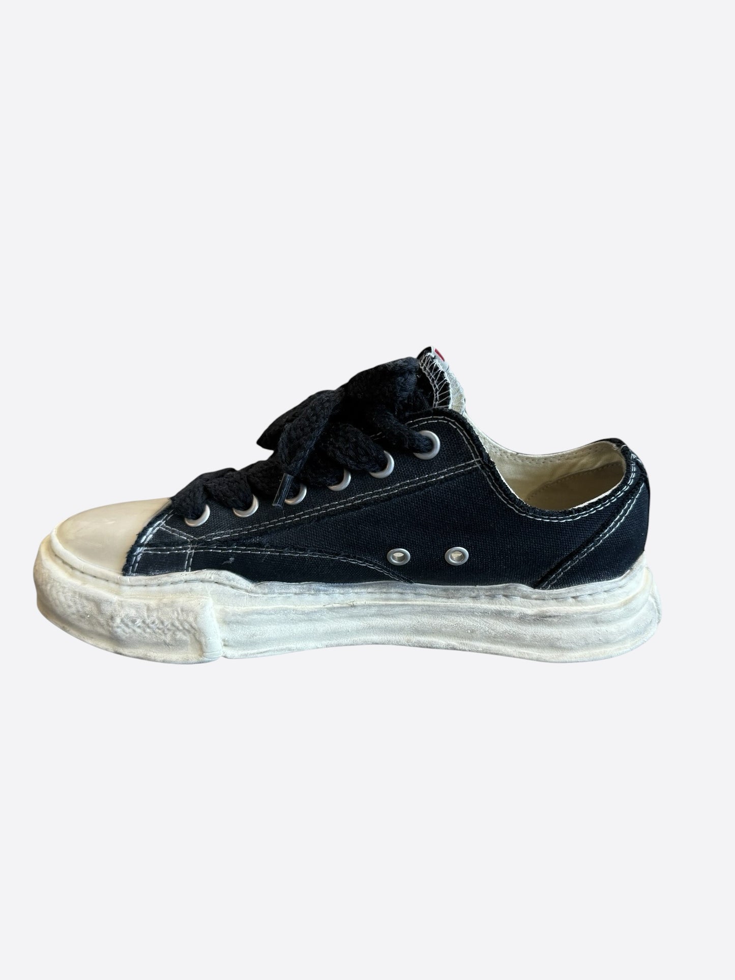 Maison Mihara Black & White Yasuhiro Peterson Sneakers