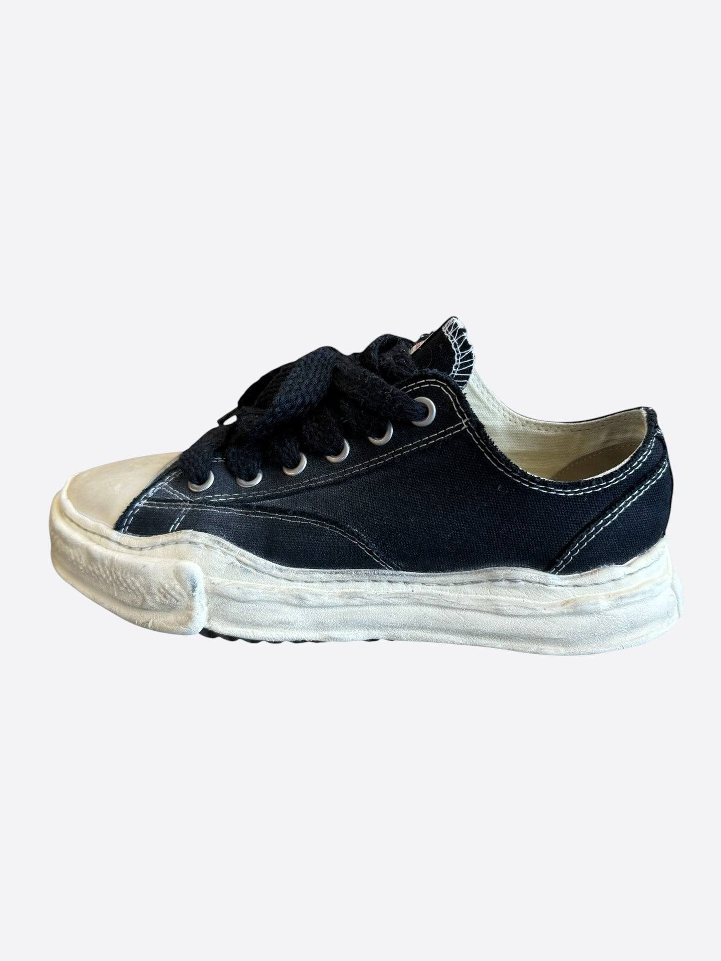 Maison Mihara Black & White Yasuhiro Peterson Sneakers