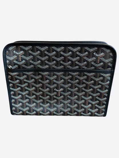 Goyard Black Jouvence MM Toiletry Bag