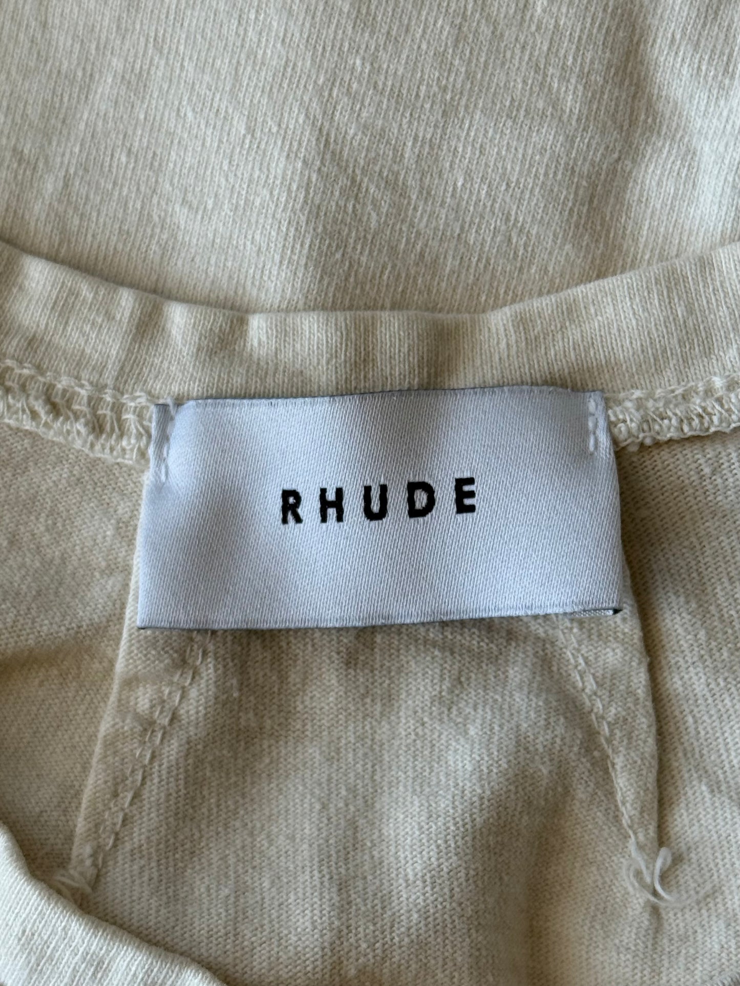 Rhude Beige & Black Space Cowboy T-Shirt