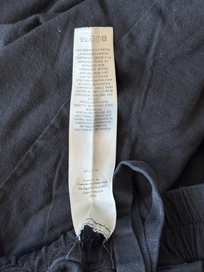 Rick Owens Black Berlin Sweatpants