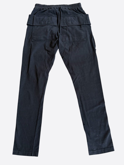 Rick Owens Black Creatch Cargo Pants